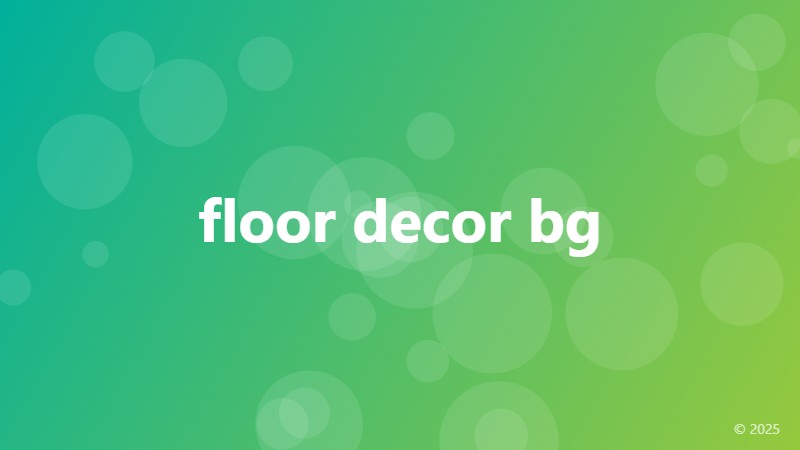 floor decor bg