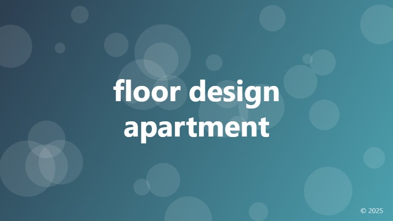 floor design apartment