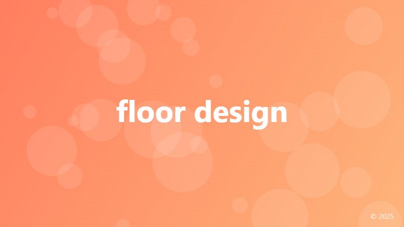 floor design
