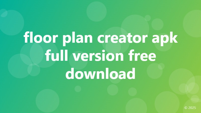 floor plan creator apk full version free download