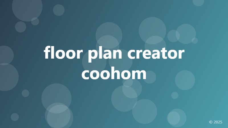 floor plan creator coohom