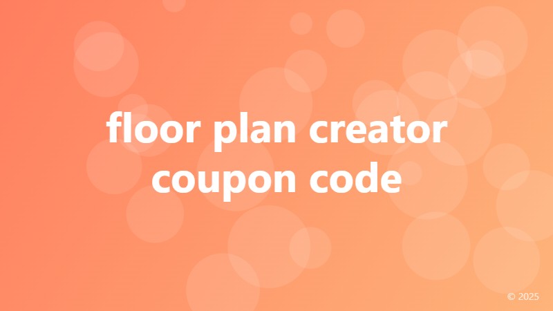 floor plan creator coupon code