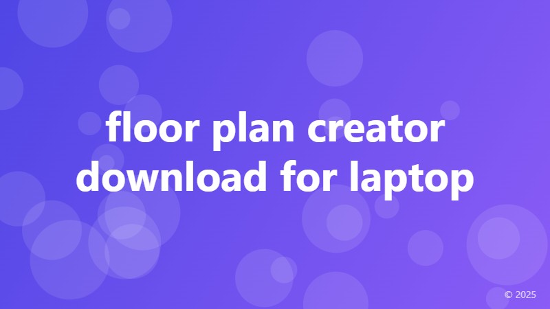 floor plan creator download for laptop