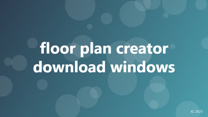 floor plan creator download windows