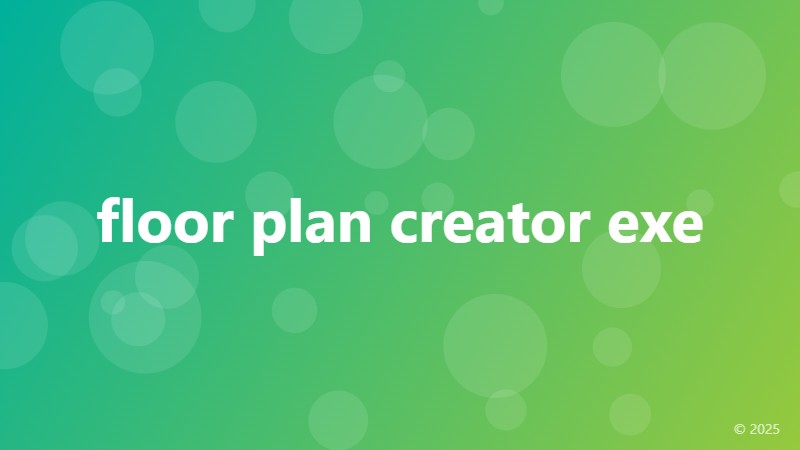 floor plan creator exe