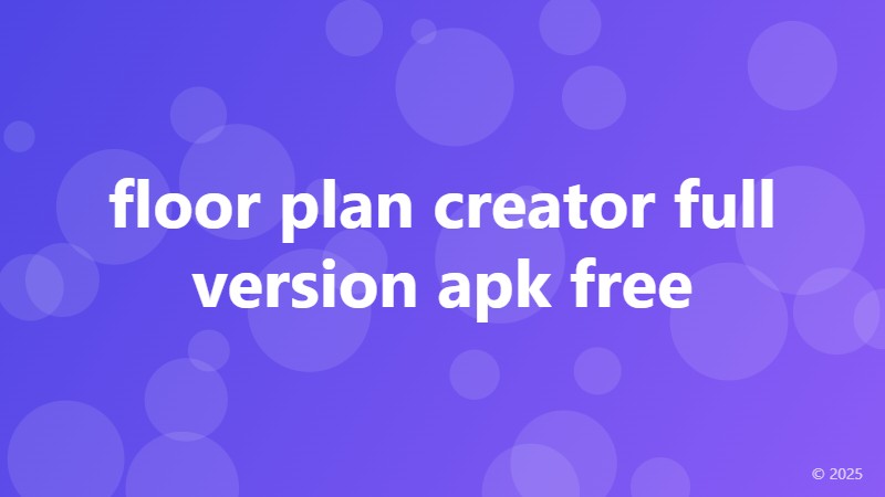 floor plan creator full version apk free
