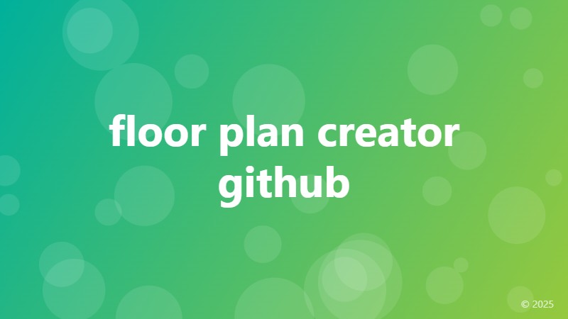 floor plan creator github