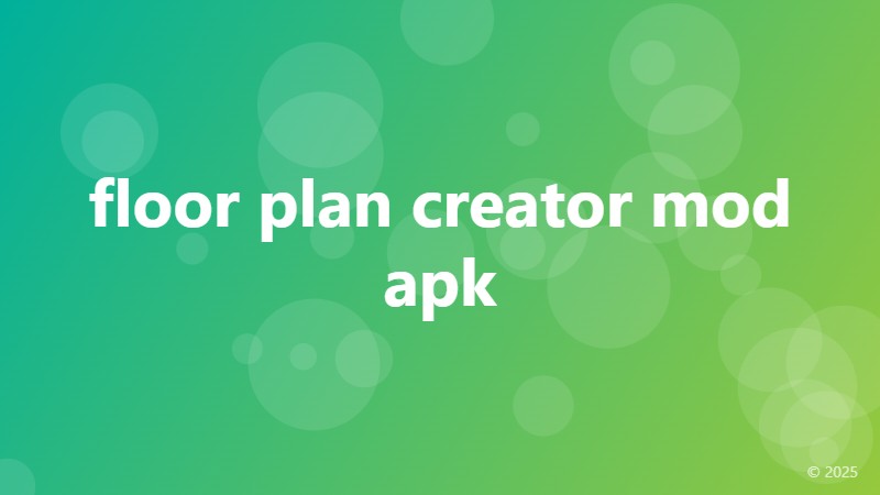 floor plan creator mod apk